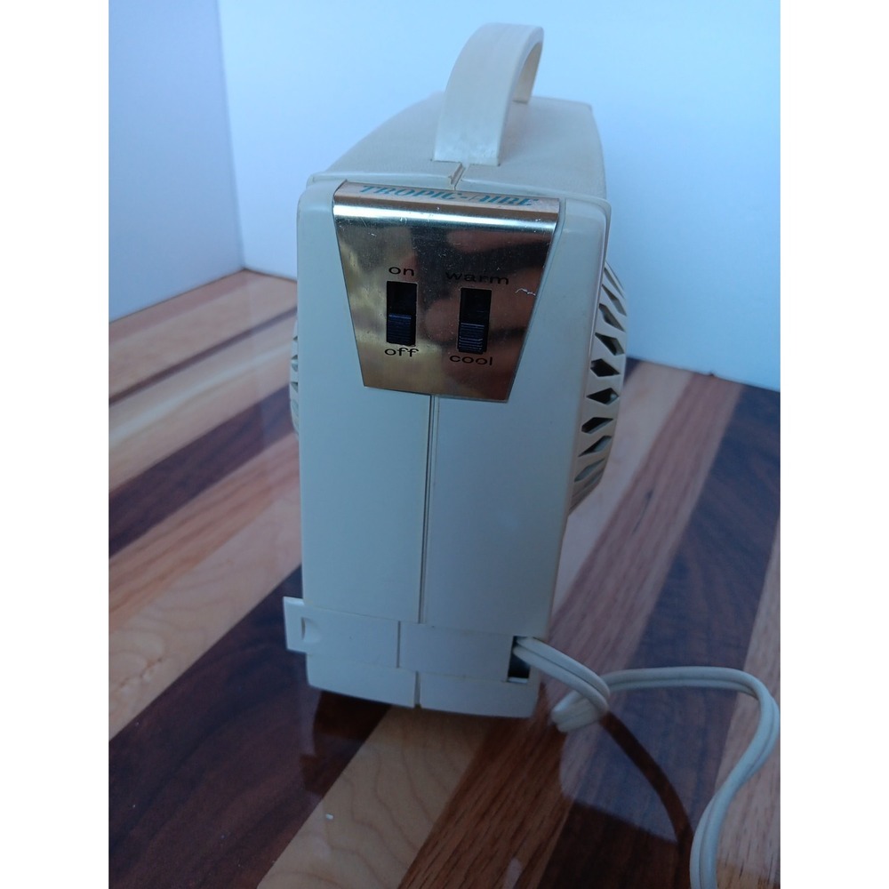 VTG Tropic Aire Portable Hair Dryer In Case With Soft Bonnet Hood WORKS! 38116 - Picture 8 of 16